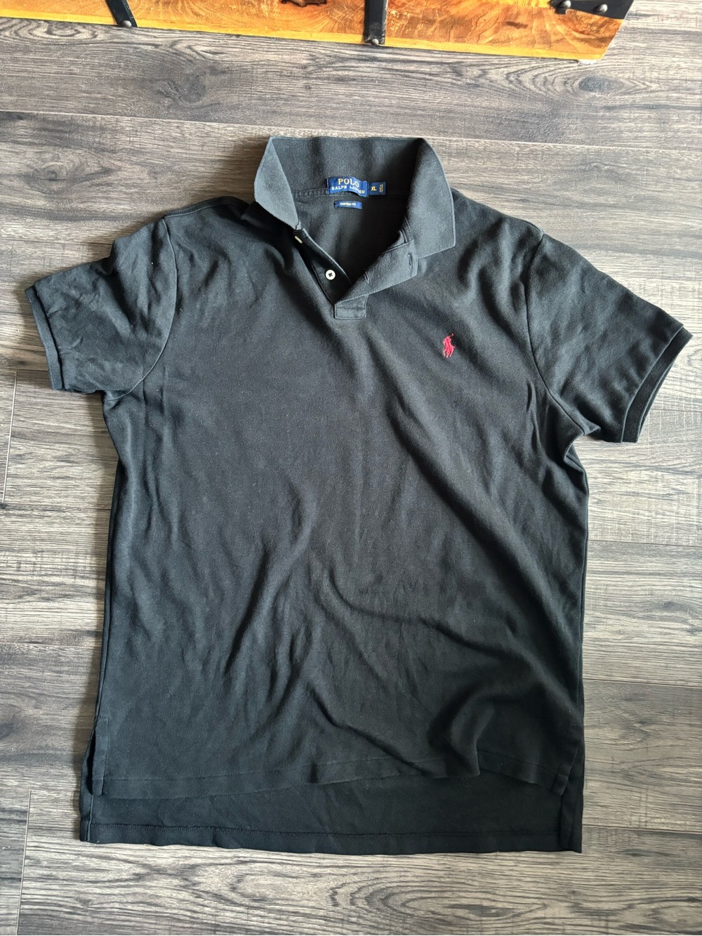 Polo Ralph Lauren - black with red embroidered logo